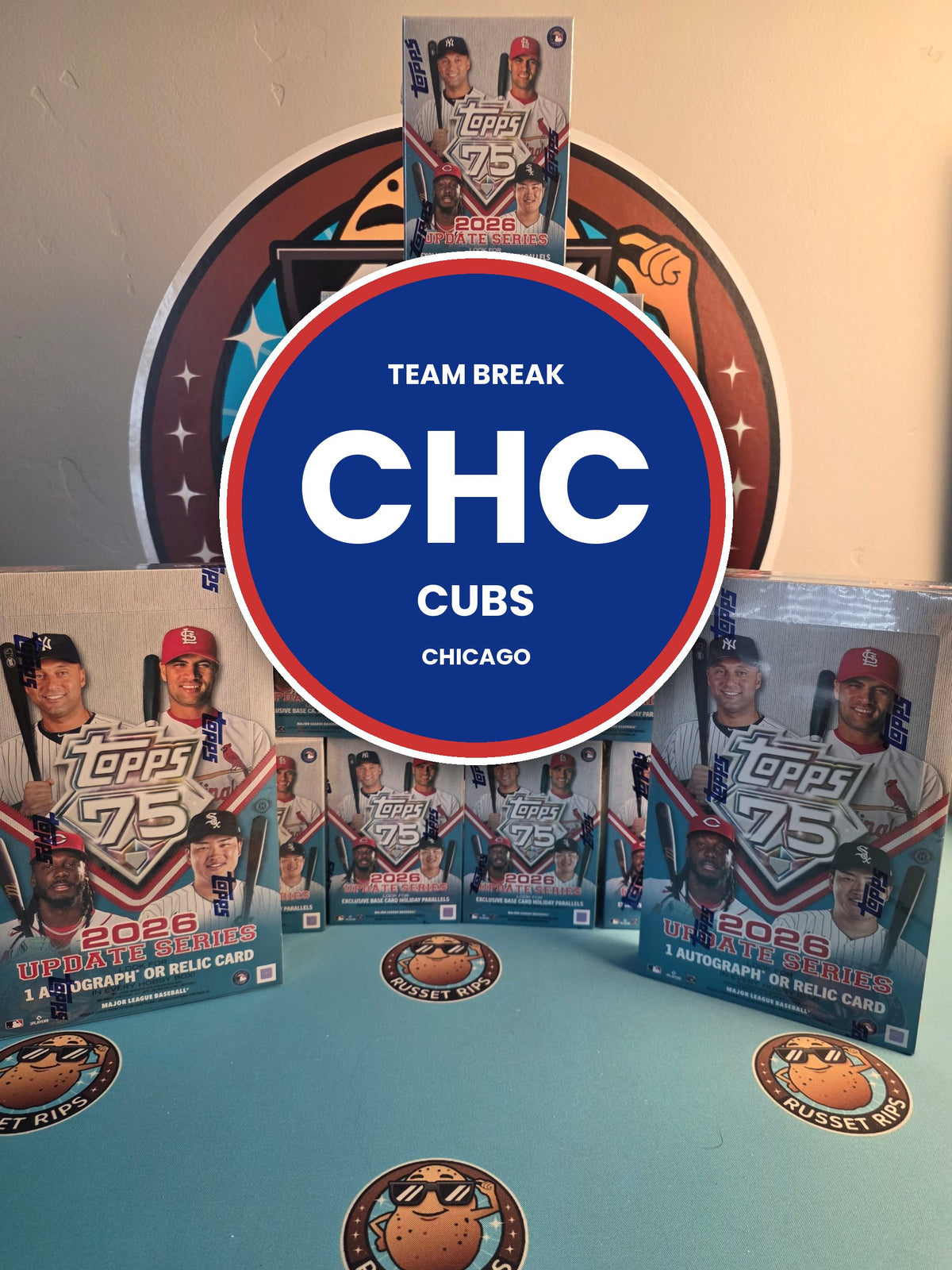 2026 Topps Update team break spot - Chicago Cubs