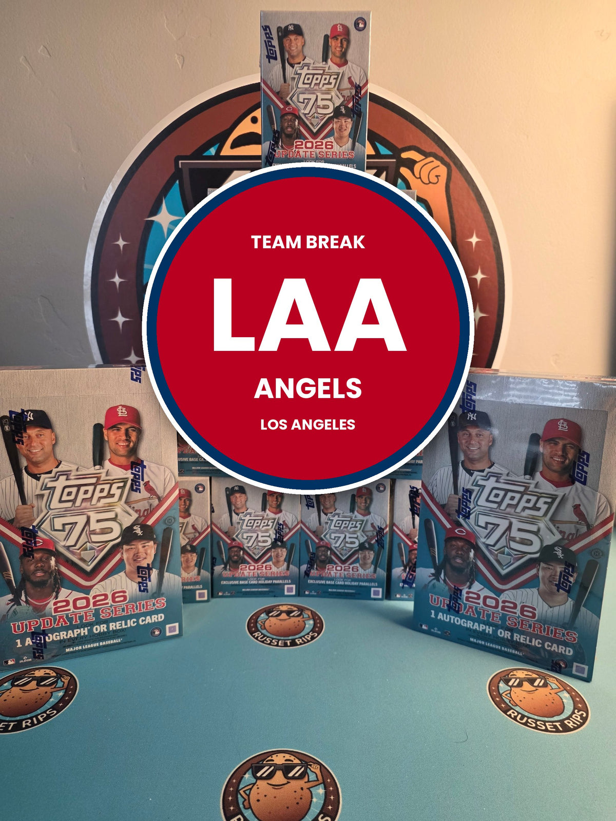 2026 Topps Update team break spot - Los Angeles Angels
