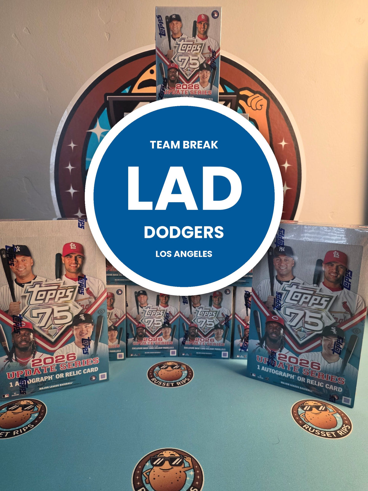2026 Topps Update team break spot - Los Angeles Dodgers