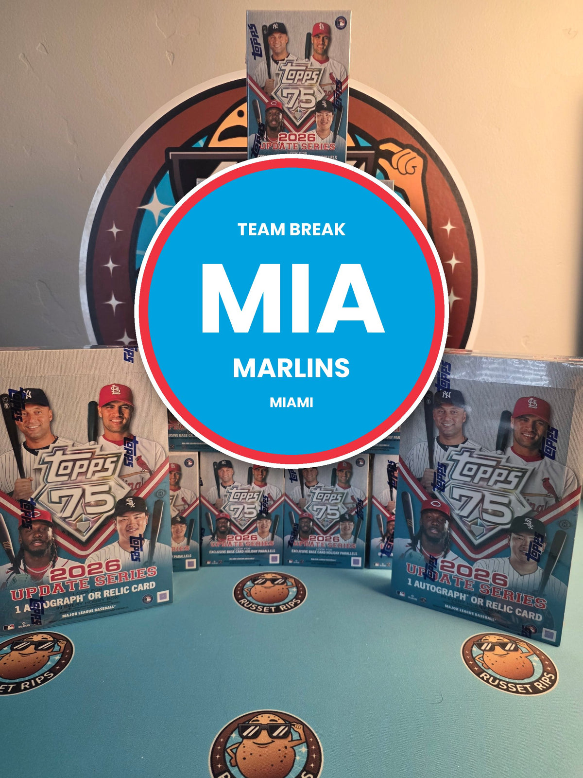 2026 Topps Update team break spot - Miami Marlins