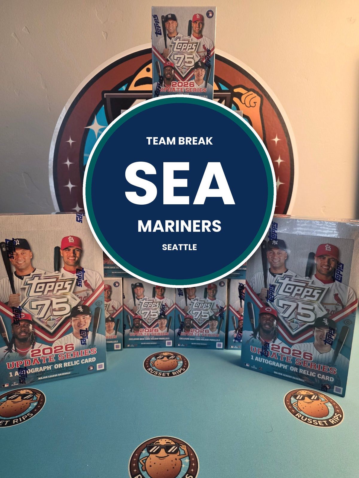 2026 Topps Update team break spot - Seattle Mariners