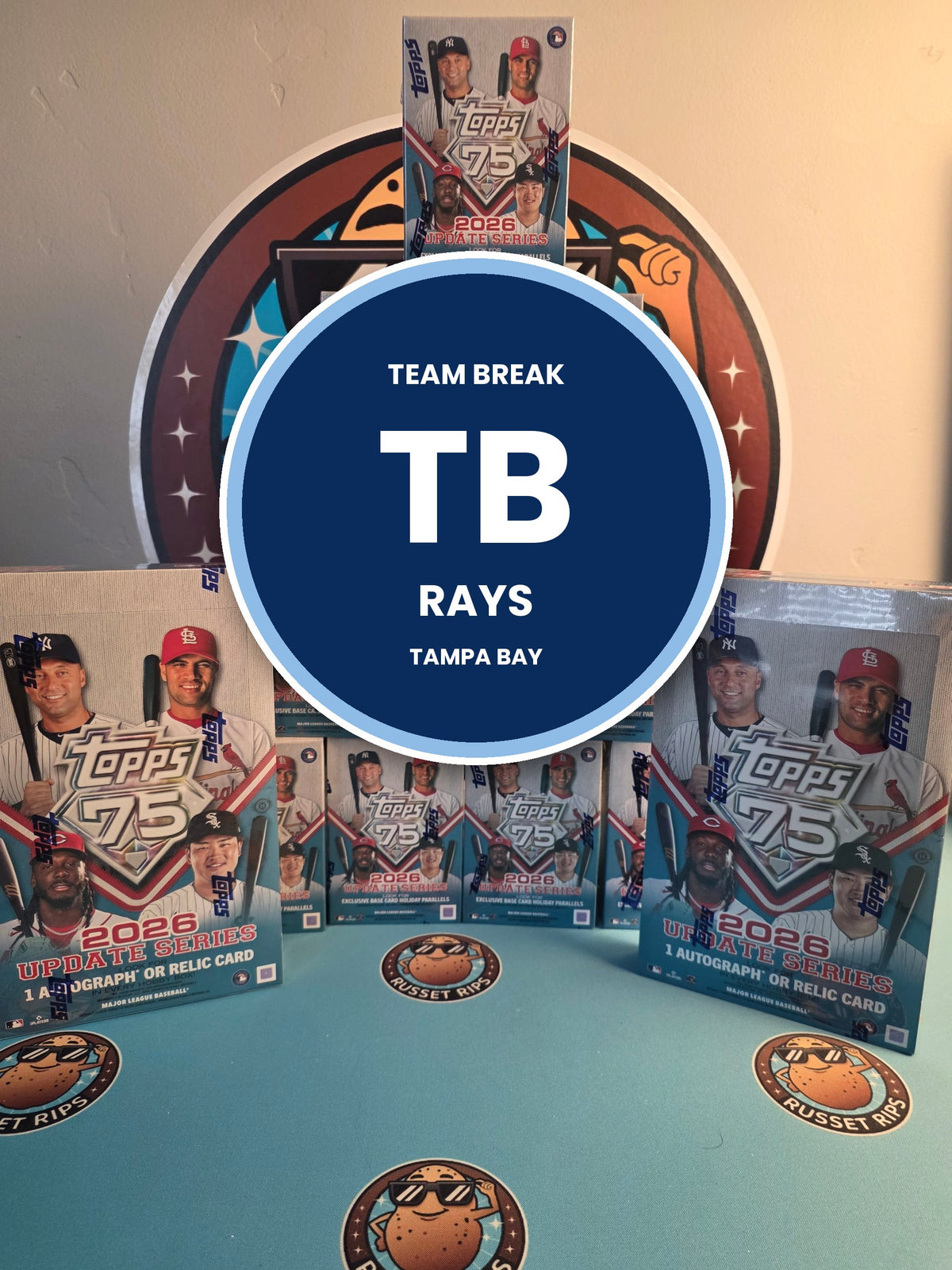 2026 Topps Update team break spot - Tampa Bay Rays
