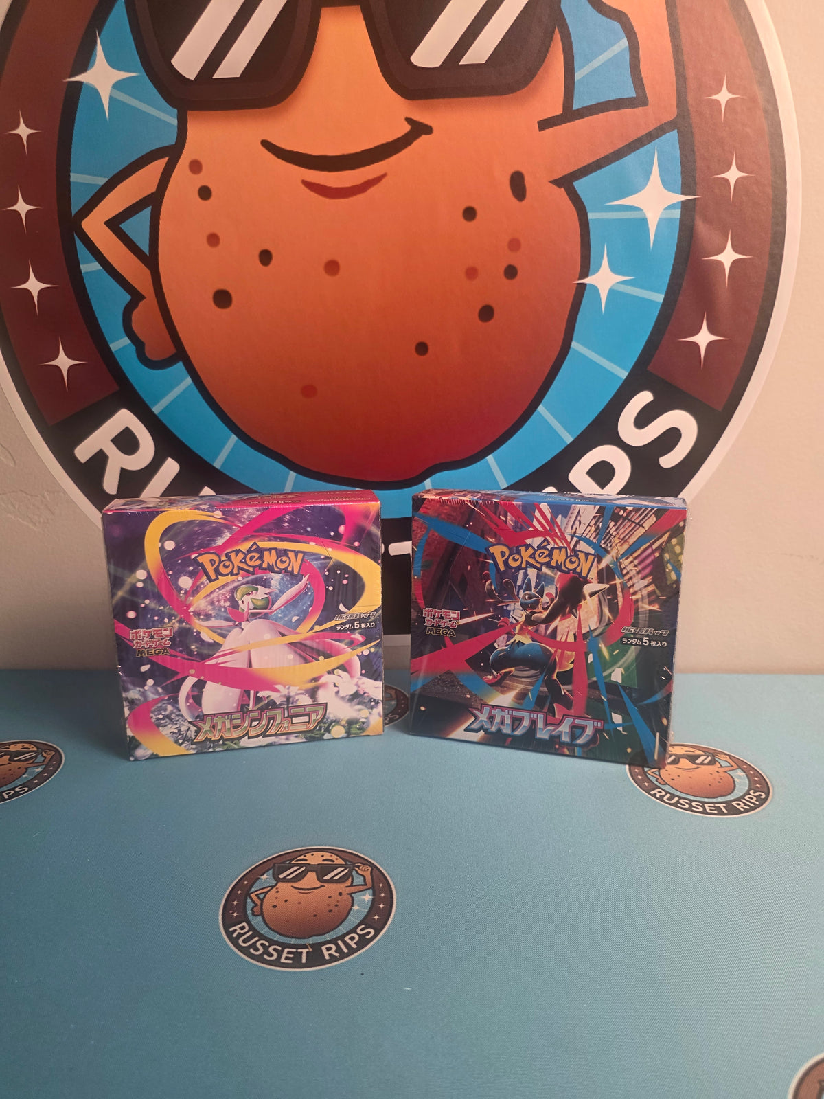 AUCTION - Mega Brave & Mega Symphonia - 2 Japanese Booster Boxes Sealed - $1 Start