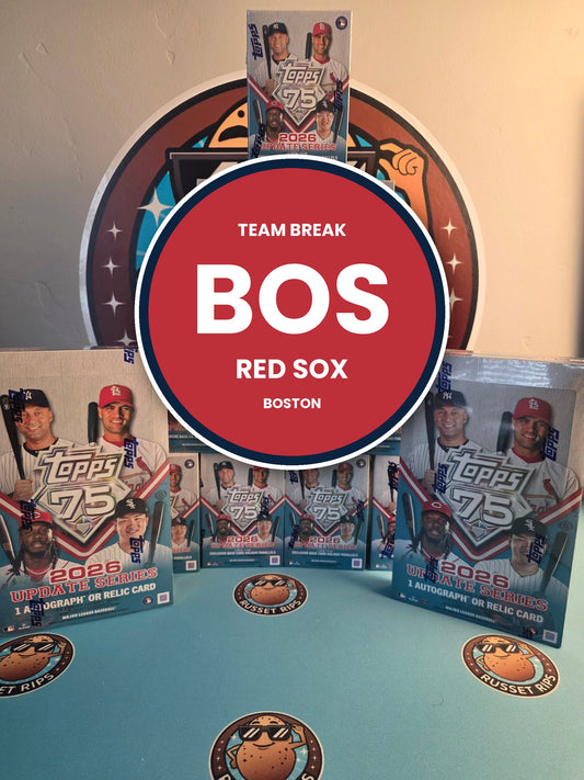 2026 Topps Update team break spot - Boston Red Sox