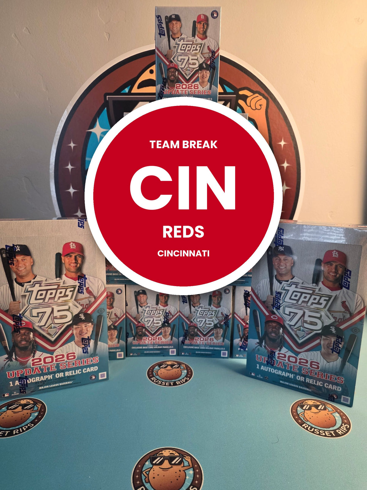 2026 Topps Update team break spot - Cincinnati Reds