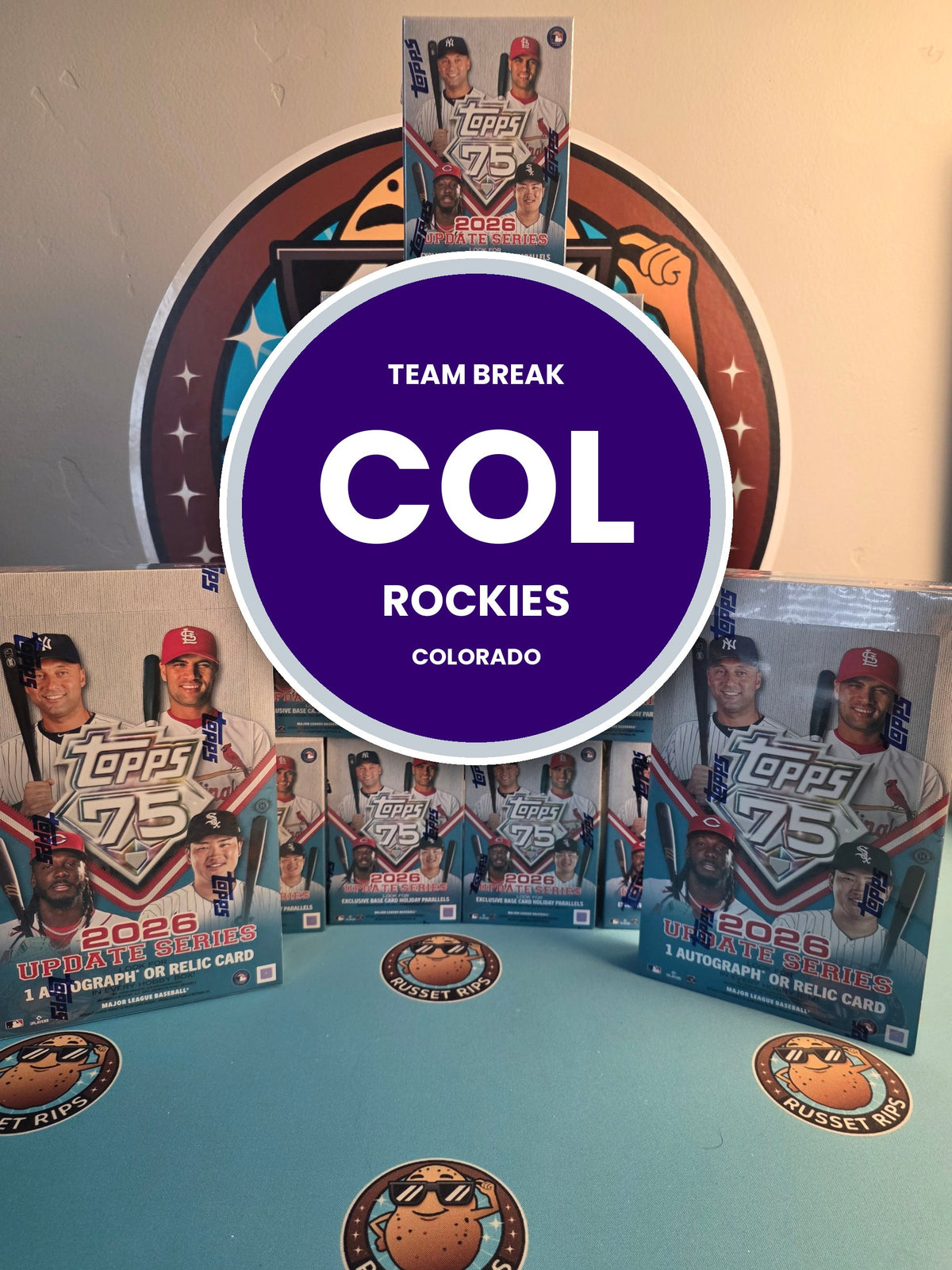 2026 Topps Update team break spot - Colorado Rockies