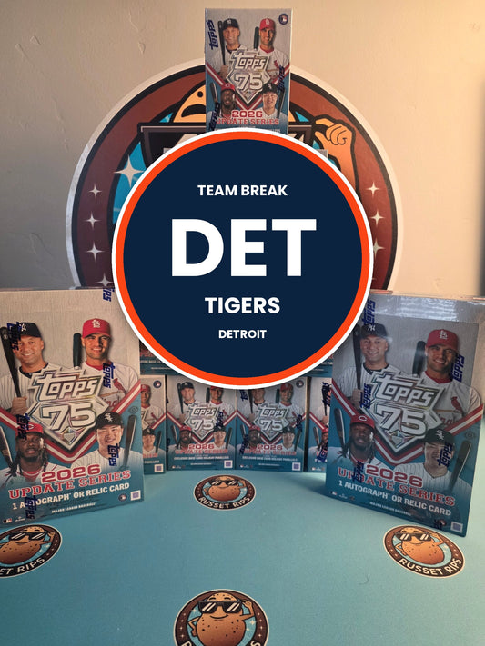 2026 Topps Update team break spot - Detroit Tigers