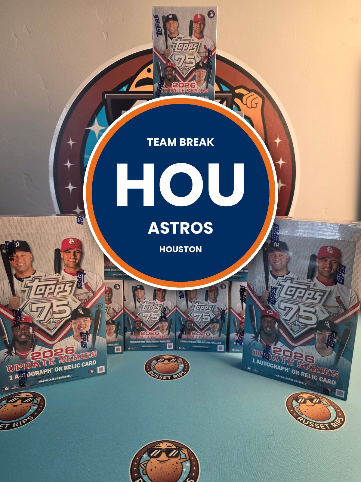 2026 Topps Update team break spot - Houston Astros