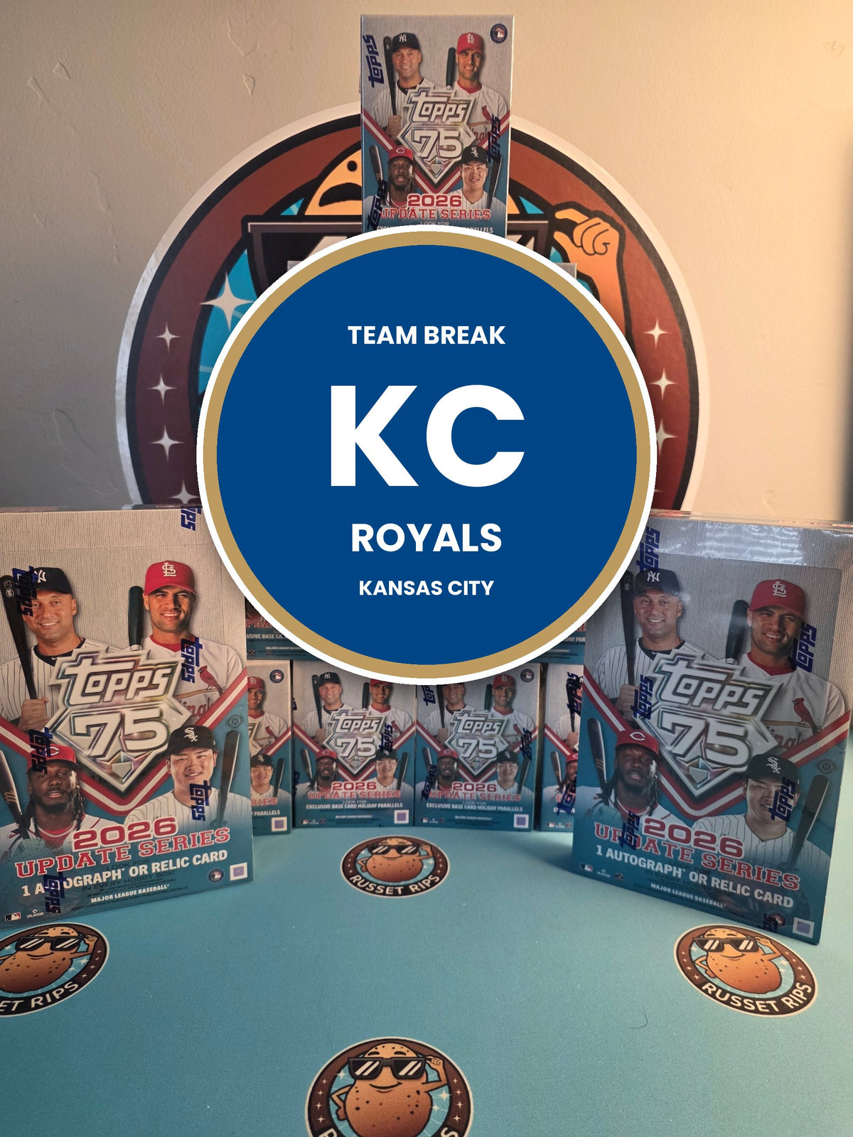 2026 Topps Update team break spot - Kansas City Royals
