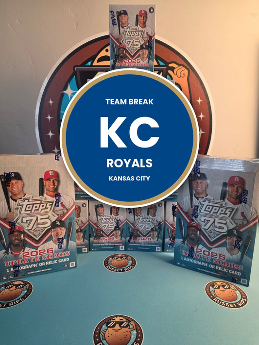 2026 Topps Update team break spot - Kansas City Royals