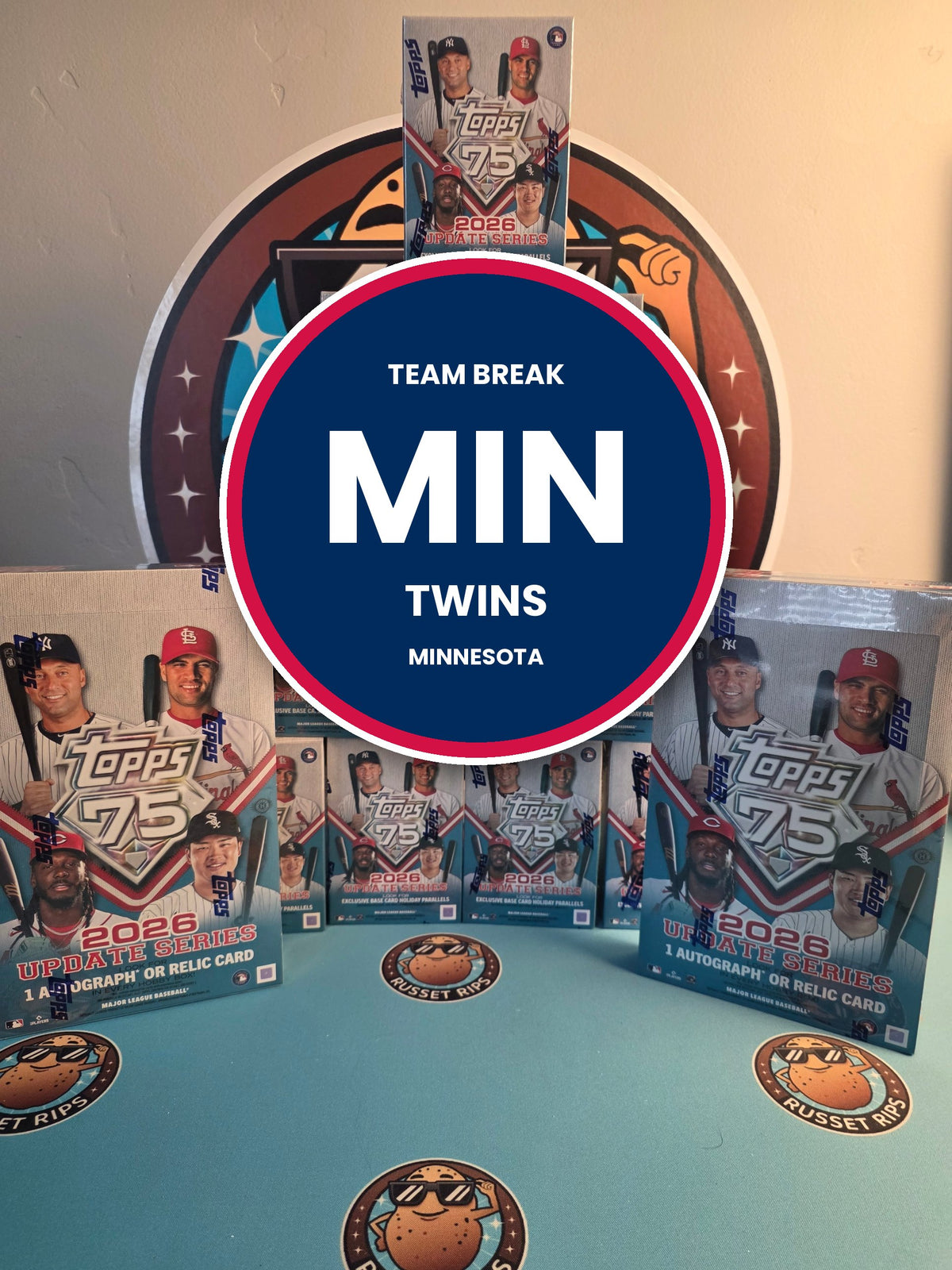 2026 Topps Update team break spot - Minnesota Twins