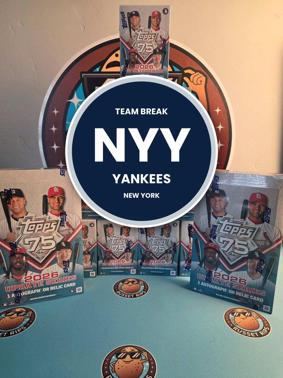 2026 Topps Update team break spot - New York Yankees