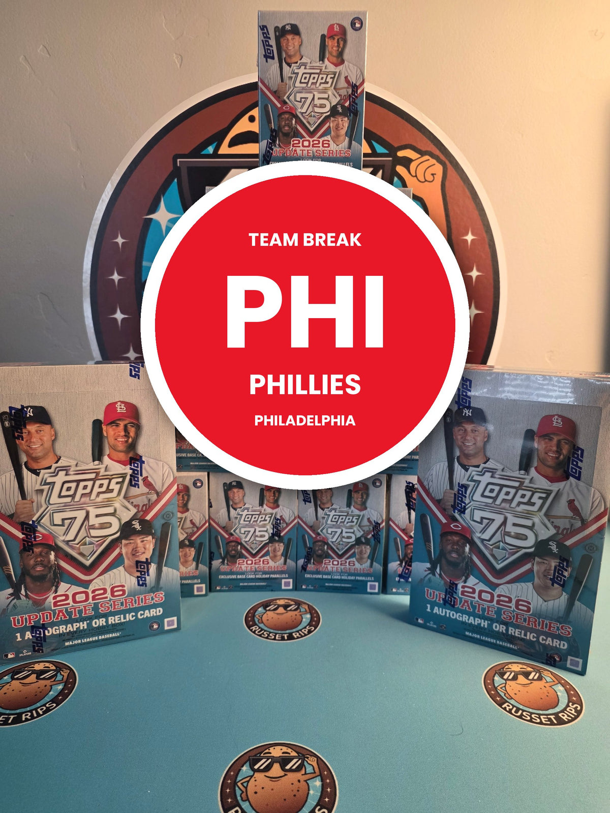 2026 Topps Update team break spot - Philadelphia Phillies