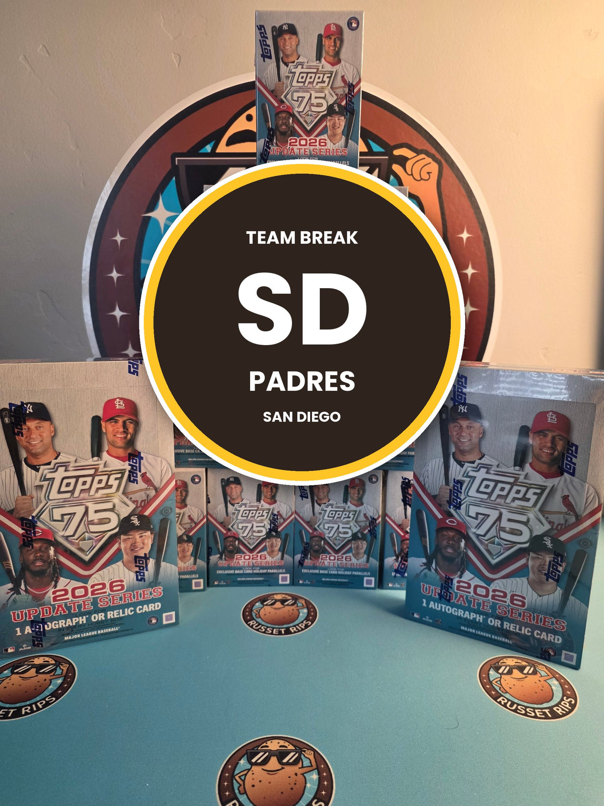 2026 Topps Update team break spot - San Diego Padres