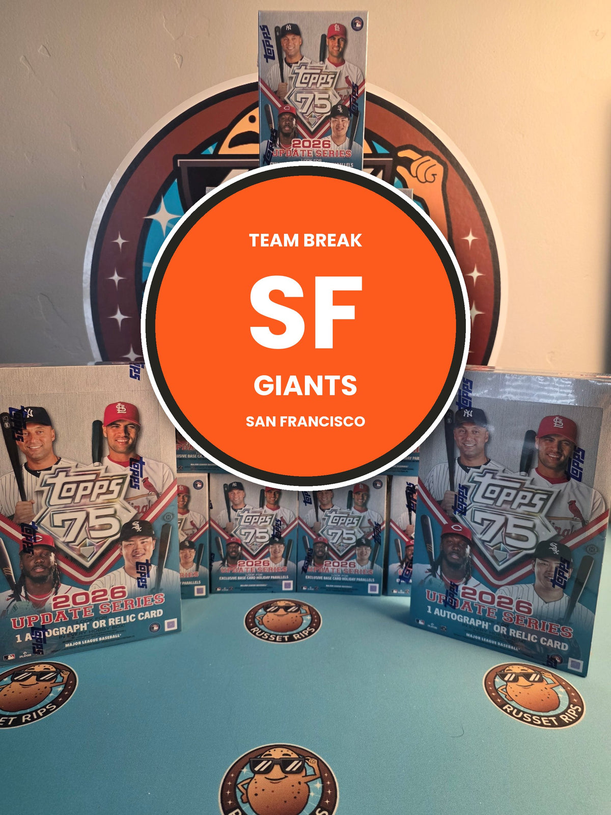 2026 Topps Update team break spot - San Francisco Giants