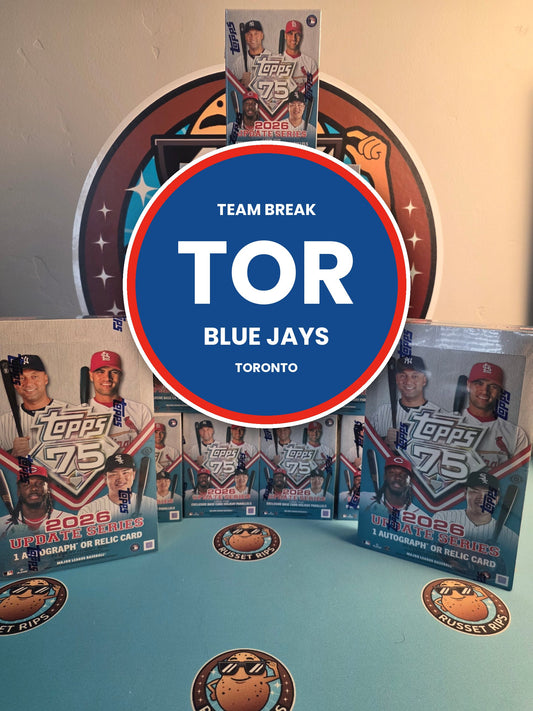 2026 Topps Update team break spot - Toronto Blue Jays