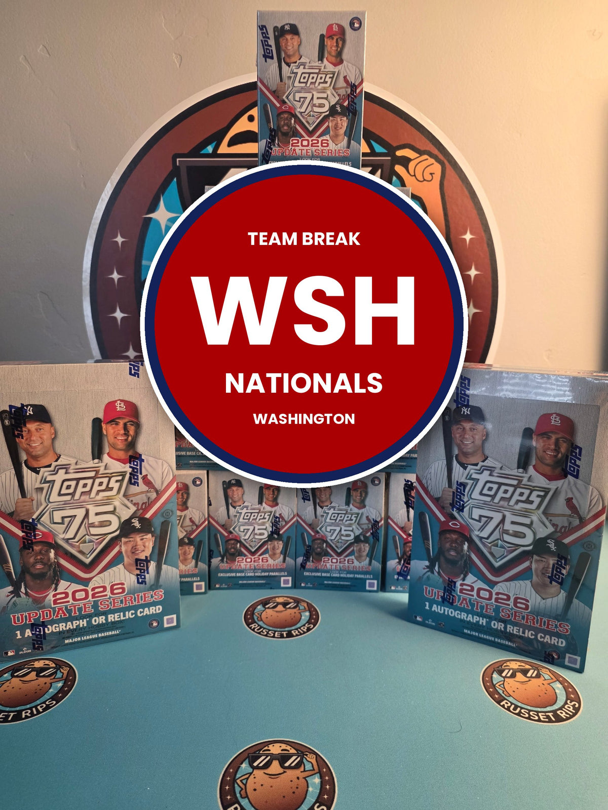 2026 Topps Update team break spot - Washington Nationals