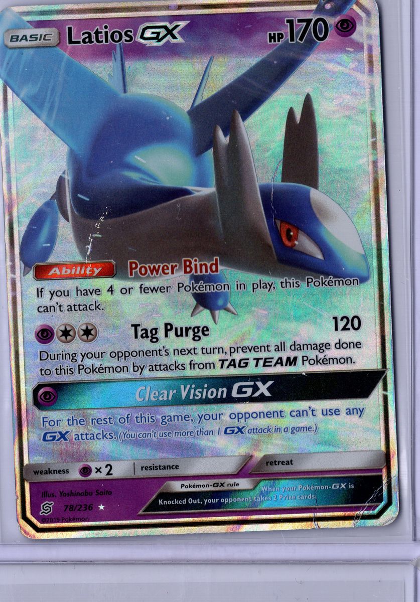 Latios GX - 78/236 - Pokemon Unified Minds - LP