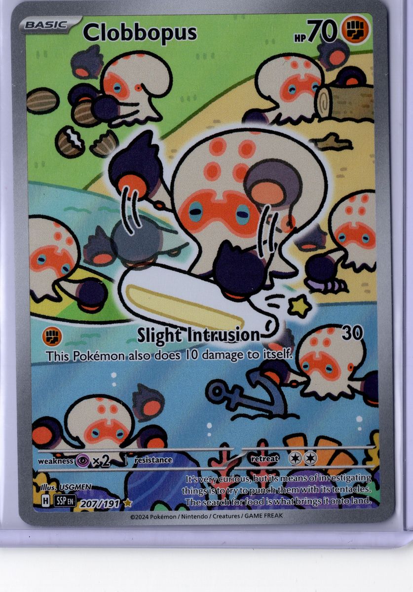 Clobbopus - 207/191 - Pokemon Surging Sparks - NM