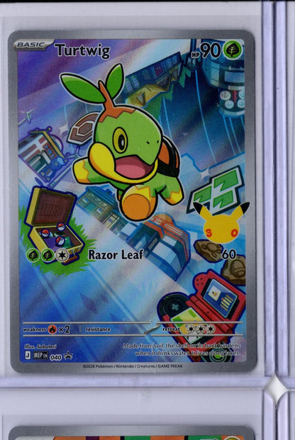 Turtwig 040 Pokemon Promo - English NM