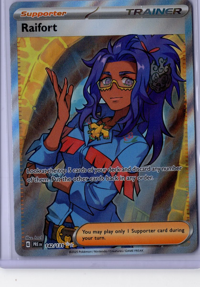 Raifort - 142/131 - Pokemon Prismatic Evolutions - NM