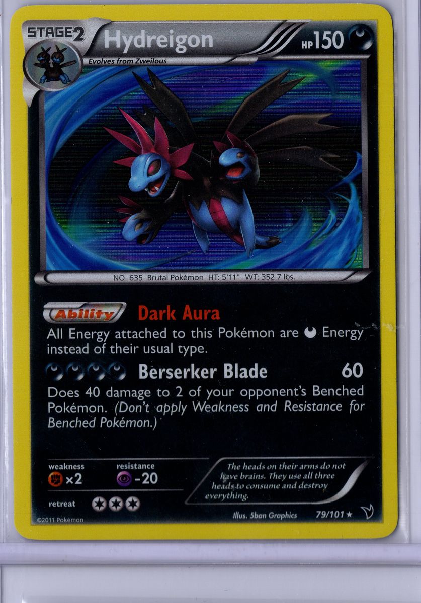 Hydreigon - 79/101 - Pokemon Noble Victories - NM