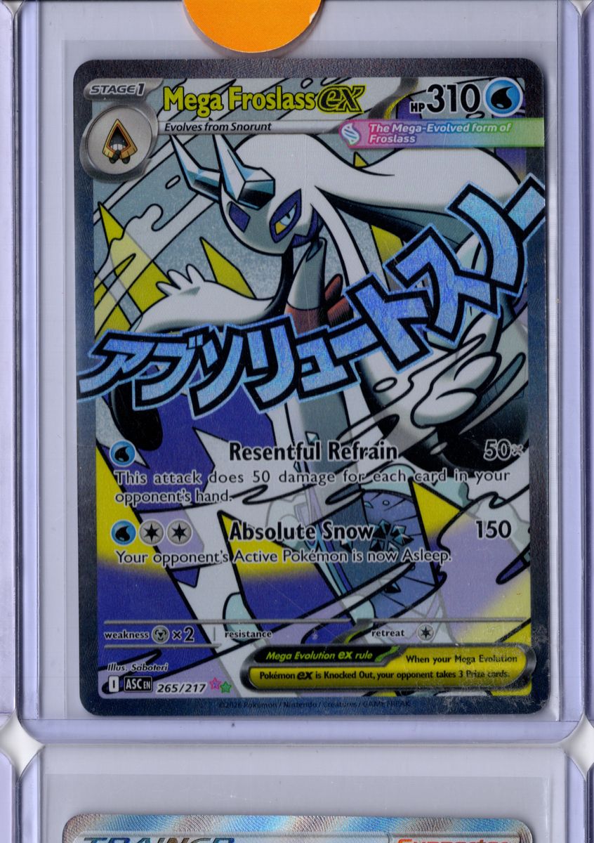 Mega Froslass EX 2026 Mega Evolution Ascended Heroes #265 English NM