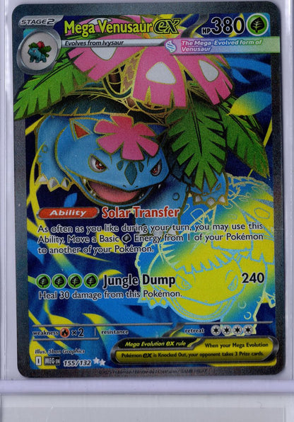 Mega Venusaur ex - 155/132 - Pokemon Mega Evolution - NM