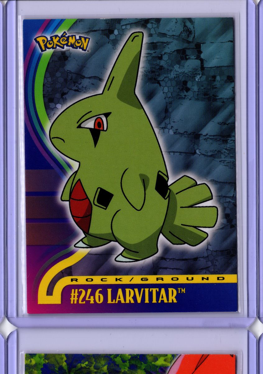 Larvitar Evolution E2 Topps Pokemon Johto League Champions - English LP
