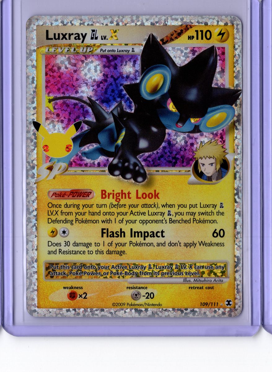 Luxray GL 109 2021 Pokemon Celebrations Classic Collection - English NM