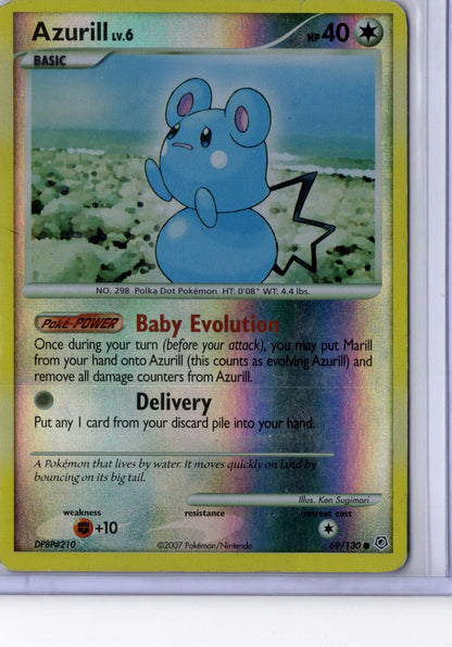 Azurill #69 - Diamond and Pearl - Reverse Holo
