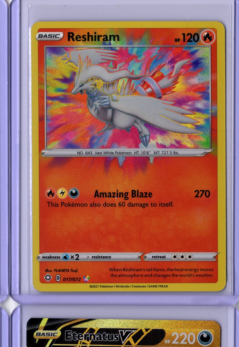 Reshiram 17 2021 Pokemon Shining Fates - English NM