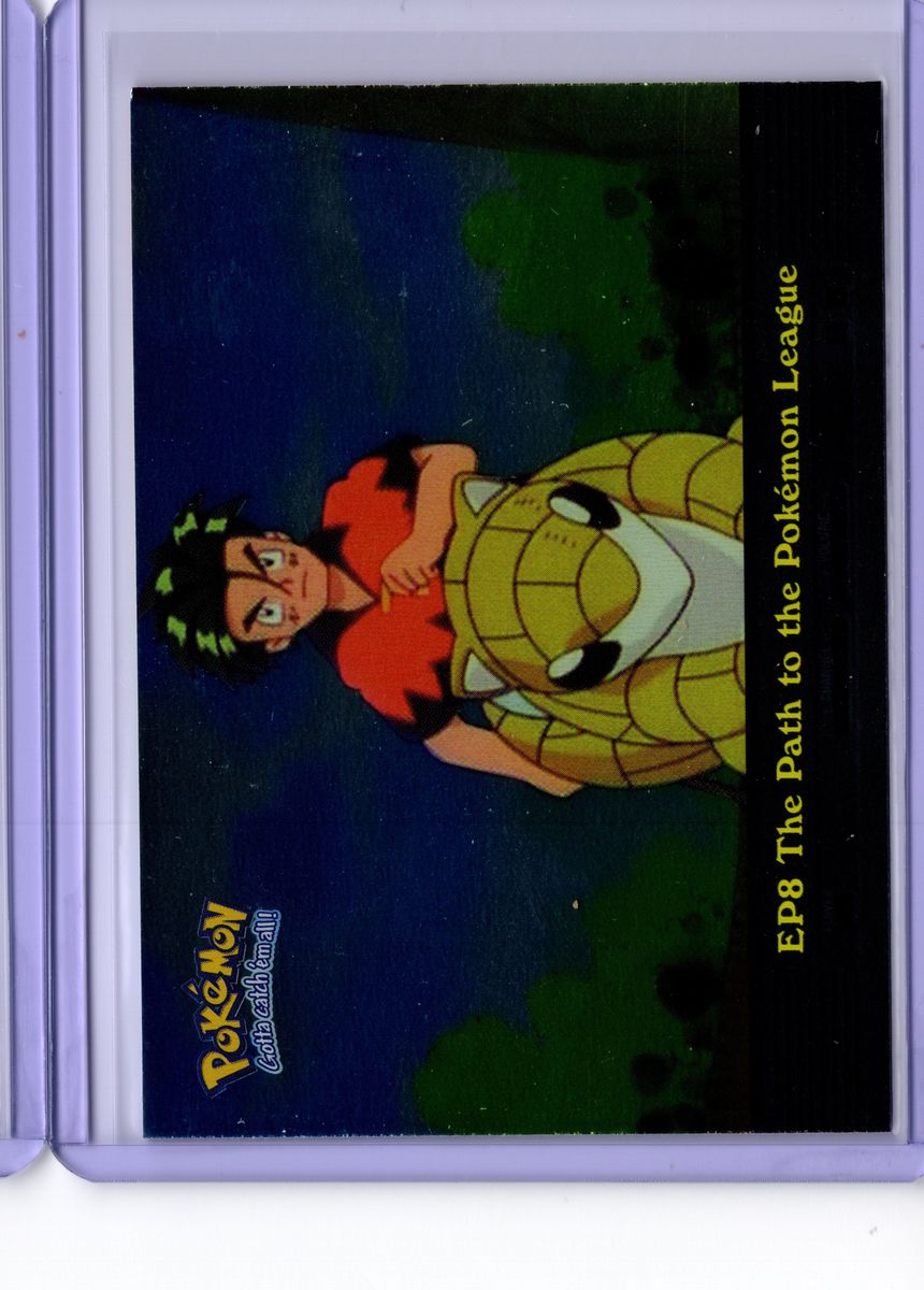Ep8 The Path to the Pokemon League Tv/Animation Series Topps - English LP