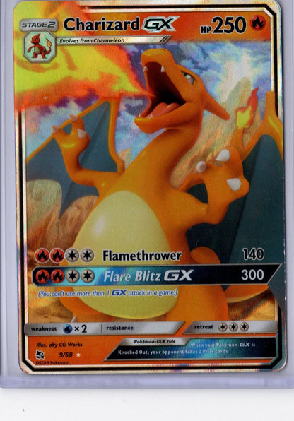 Charizard GX - 9/68 - Pokemon Hidden Fates - NM