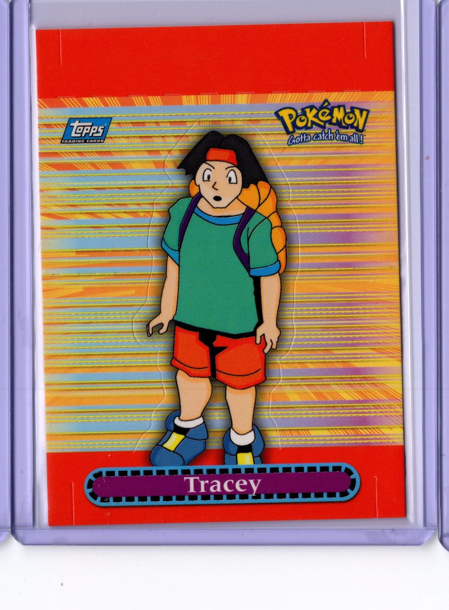 Tracey Die-Cut 3/10 Topps Pokemon TV Animation Edition Series 1 - English NM