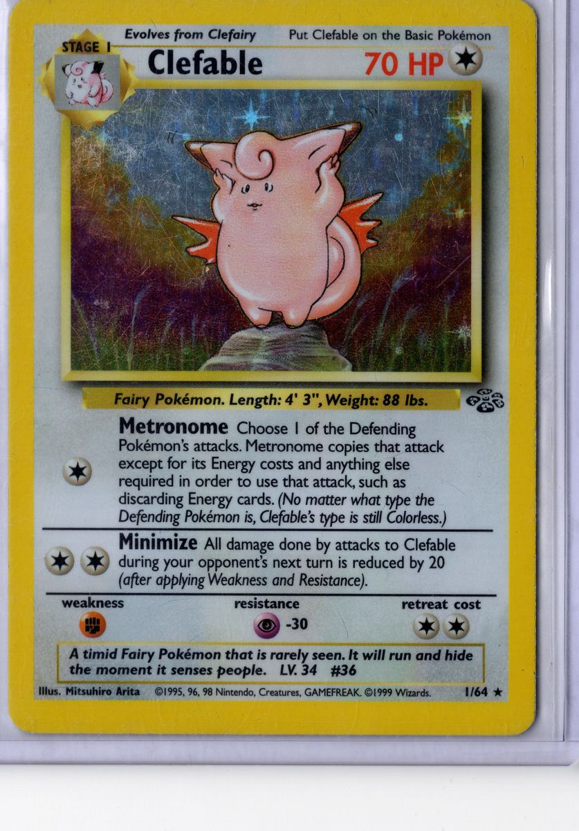 Clefable - 1/64 - Pokemon Jungle - MP