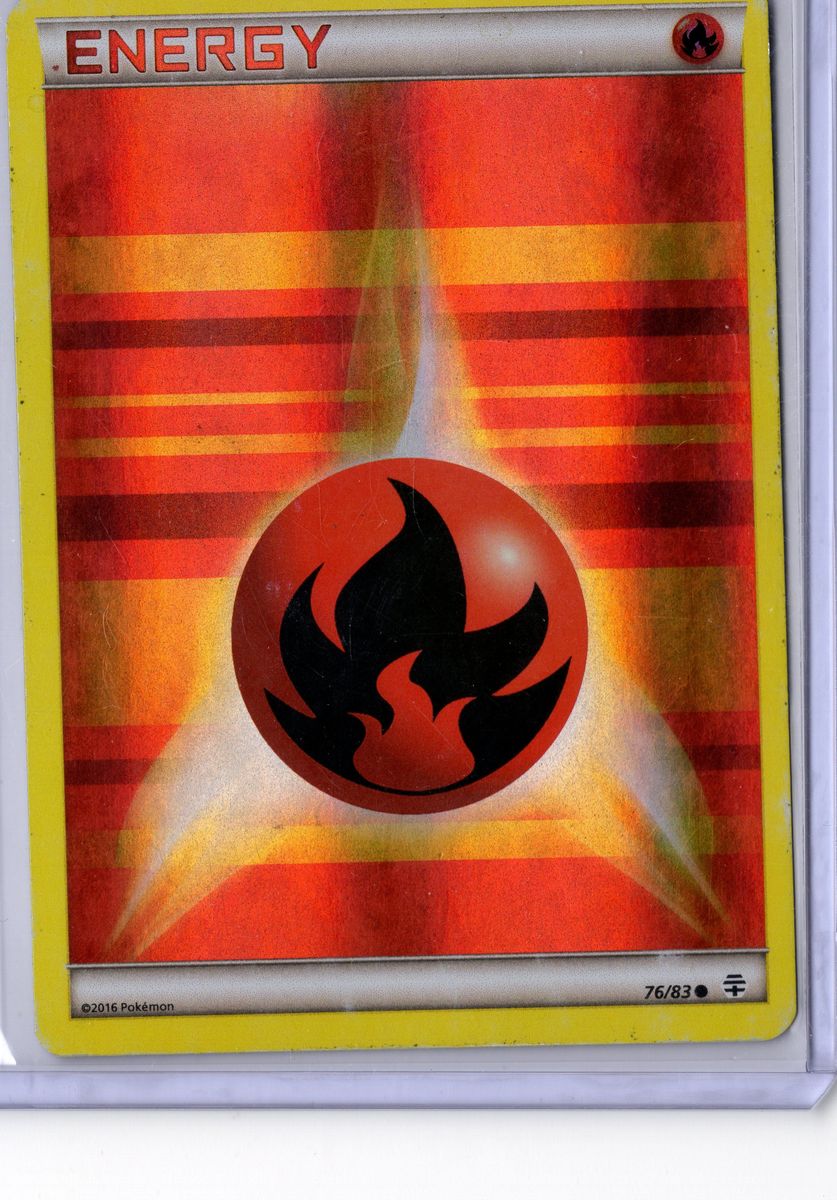 Fire Energy Reverse Holo - 76/83 - LP