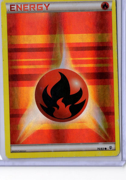Fire Energy Reverse Holo - 76/83 - LP