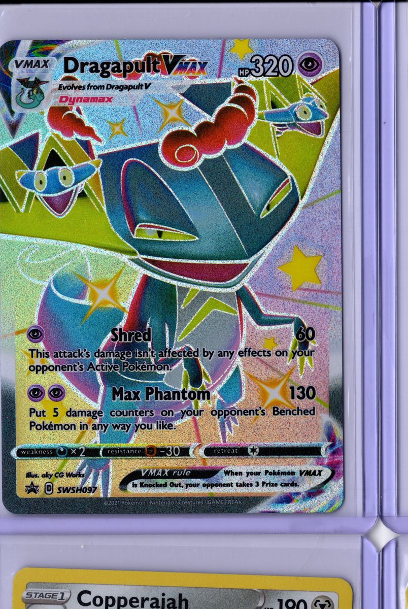 Dragapult VMAX 318 2020 Pokemon Japanese Sword & Shield Shiny Star V - English