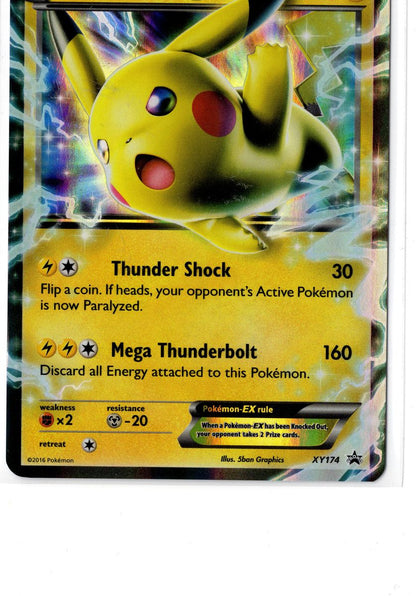 Pikachu EX - XY174 - Pokemon Promo - NM