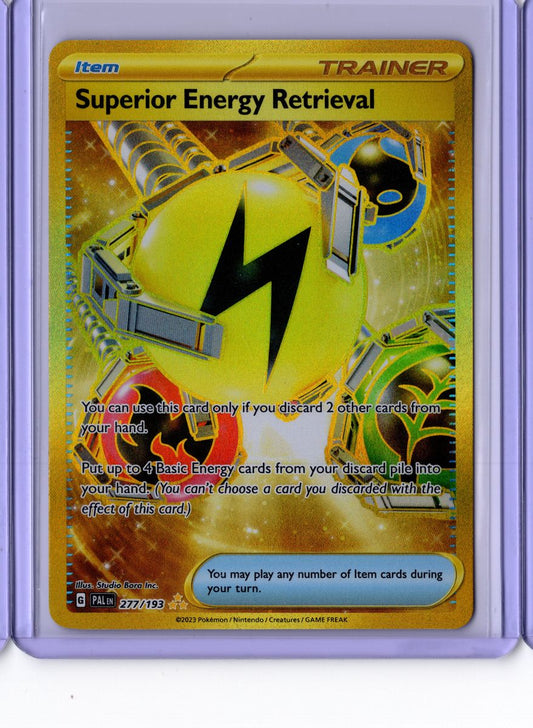 Superior Energy Retrieval 277 2023 Pokemon Scarlet & Violet Paldea Evolved -