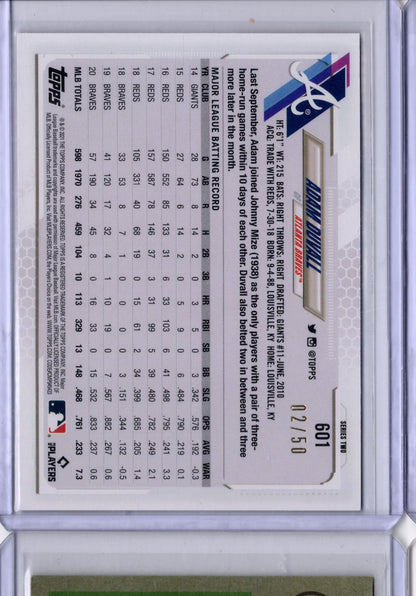 Adam Duvall - Red Parallel /50 - 2021 Topps Series Two - NM