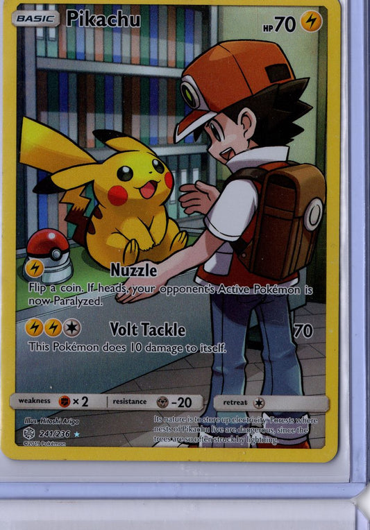 Pikachu - 241/236 - Pokemon Cosmic Eclipse - NM