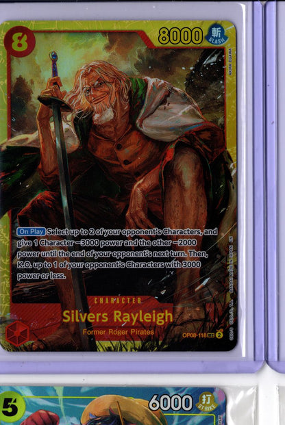 Silvers Rayleigh OP08-118 2024 One Piece Two Legends - English NM