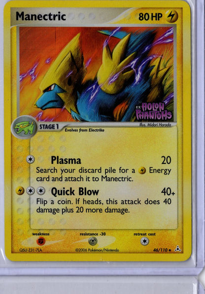 Manectric [Reverse Holo] - #46 - Pokemon Holon Phantoms - LP