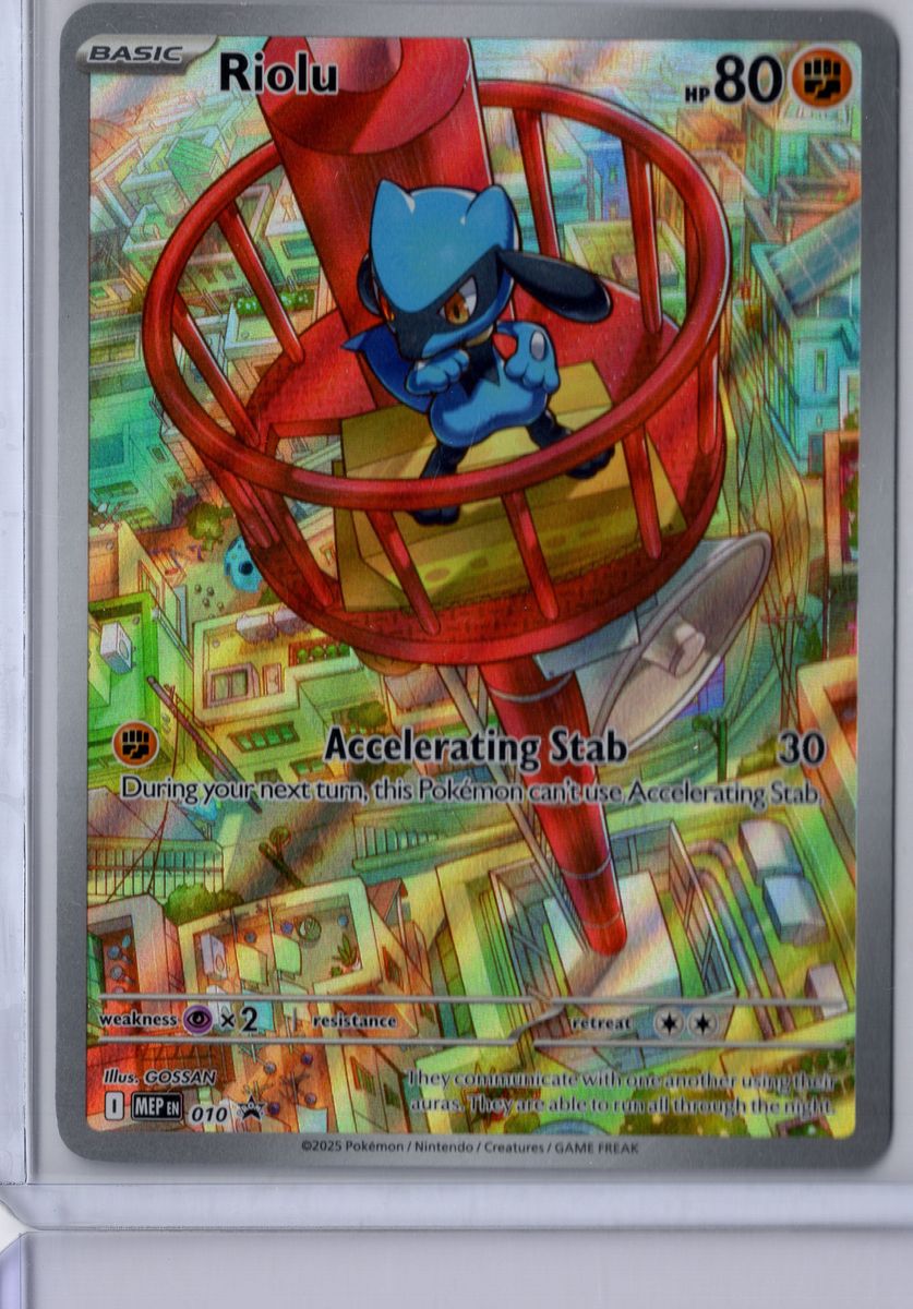 Riolu - 010 - Pokemon Promo - NM