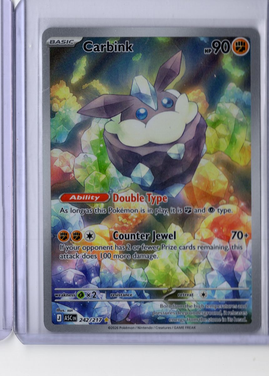 Carbink 2026 Mega Evolution Ascended Heroes #242 English NM