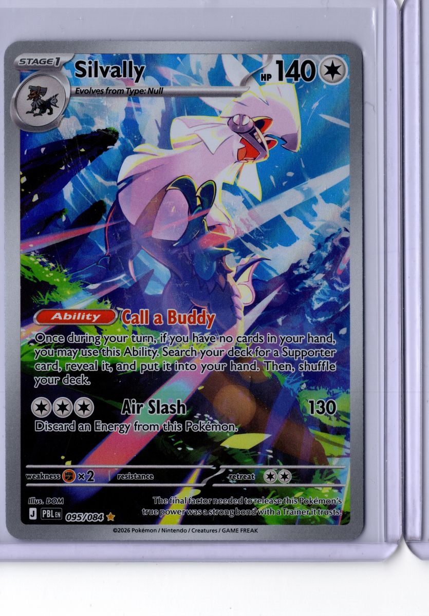Silvally #95 2026 Pokemon Mega Evolution Pitch Black Holo NM English