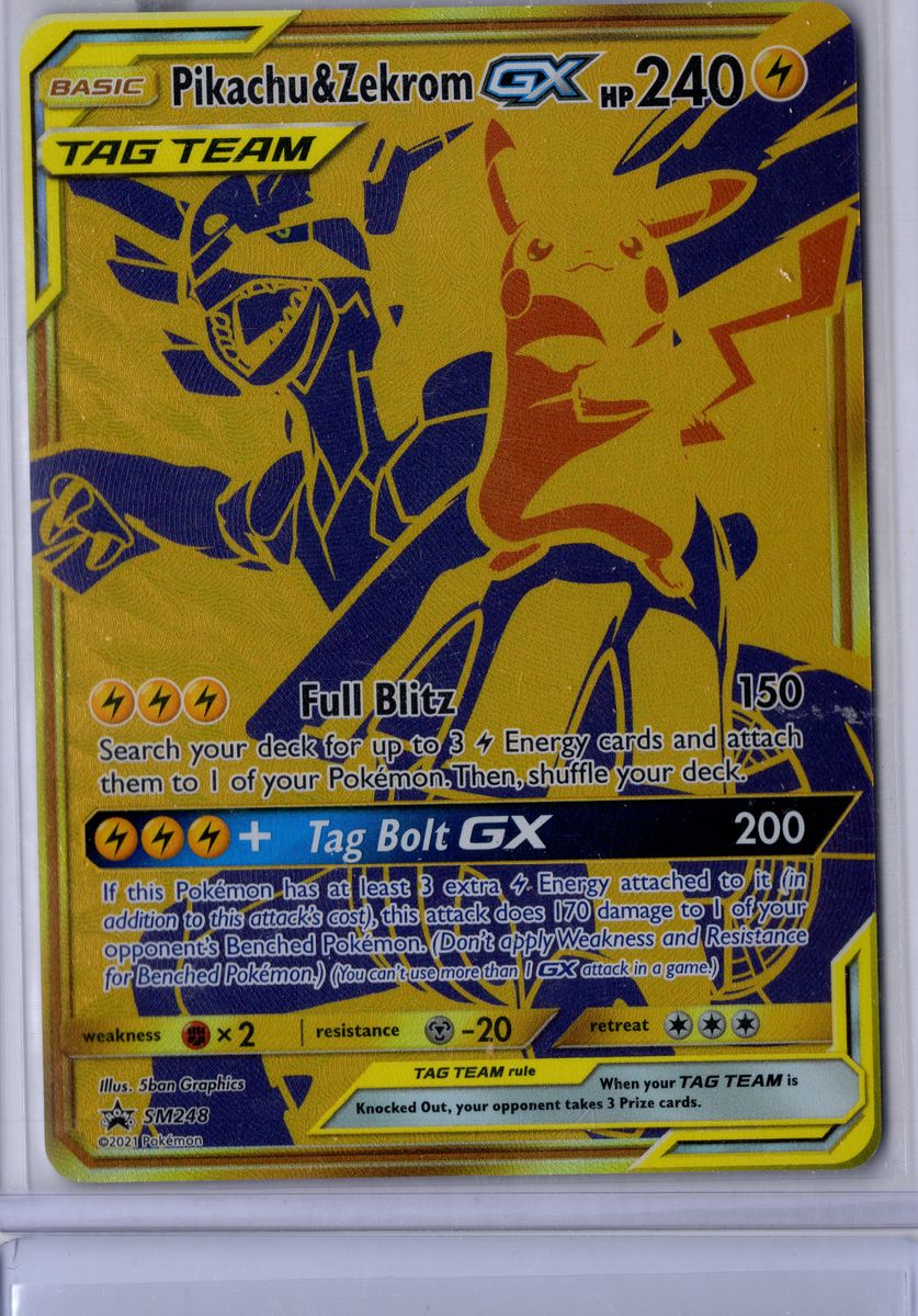 Pikachu & Zekrom GX