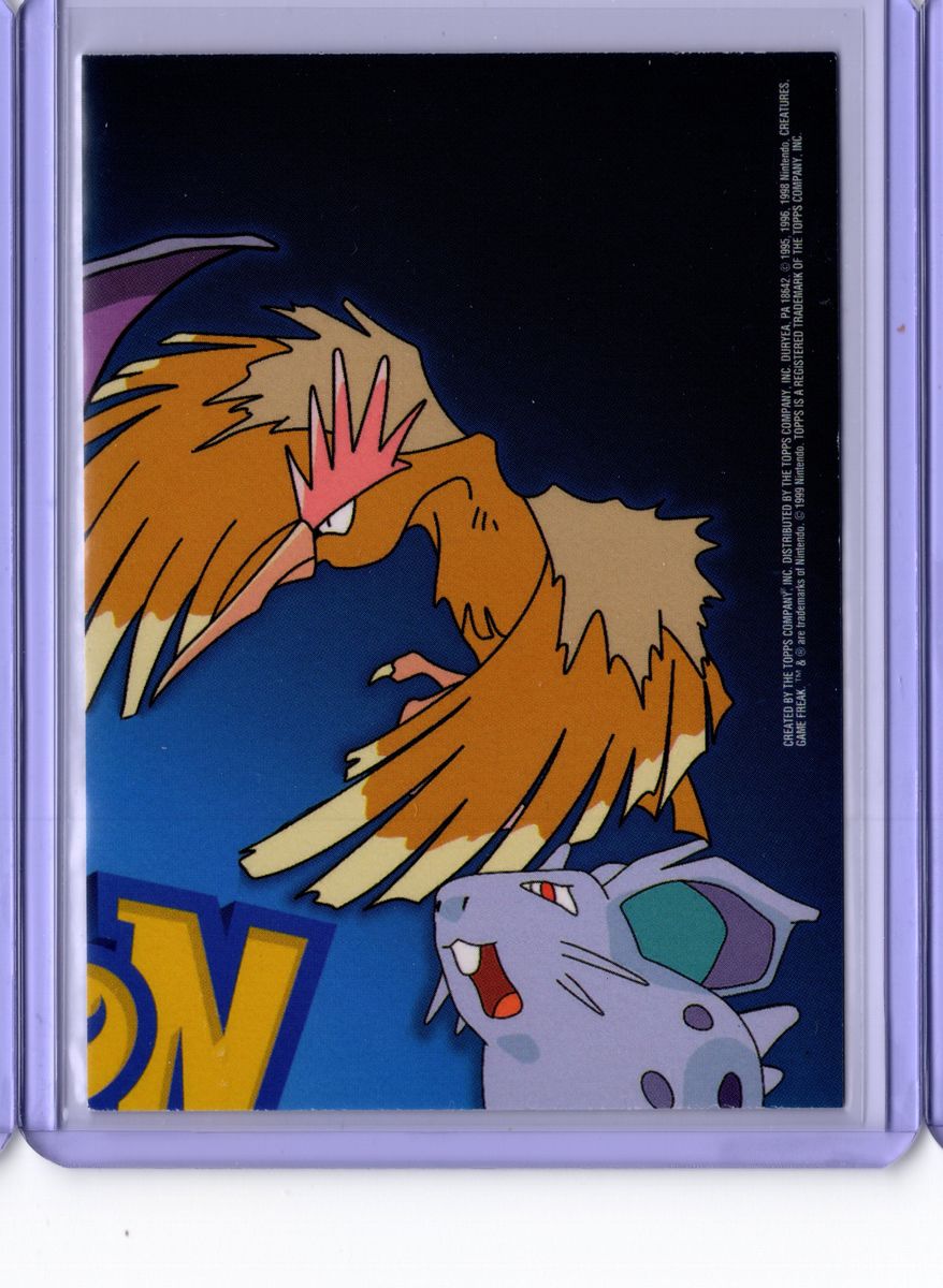 Professor Oak Trainer TV7 Topps Pokemon TV Animation Edition Series 1 - English